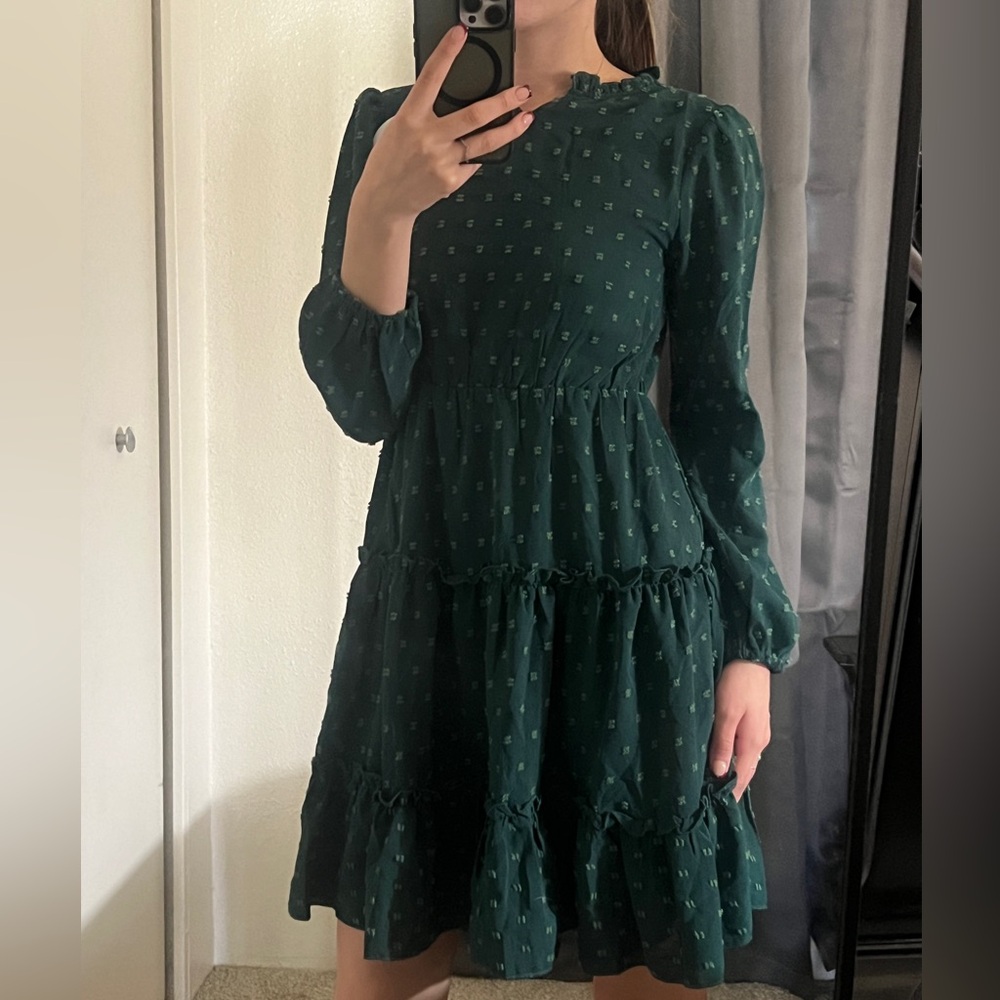 Cute green dress
